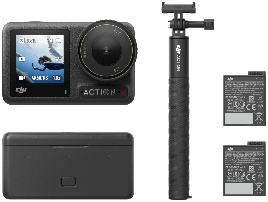 DJI Osmo Action 4 Adventure Combo
